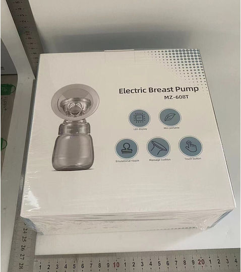 Електрическа Помпа за Кърма Батерия и Електричество Без BPA Прозрачен 180мл
