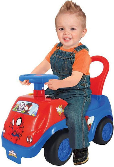 Kiddieland Spiderman Spidey Team Αυτοκινητάκι Ride On Πολύχρωμο