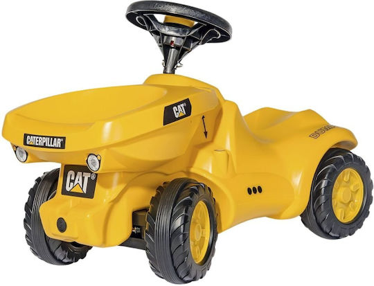 Rolly Toys Tractor Dumper Cat Junior Αυτοκινητάκι Ride On για 12+ μηνών Κίτρινο