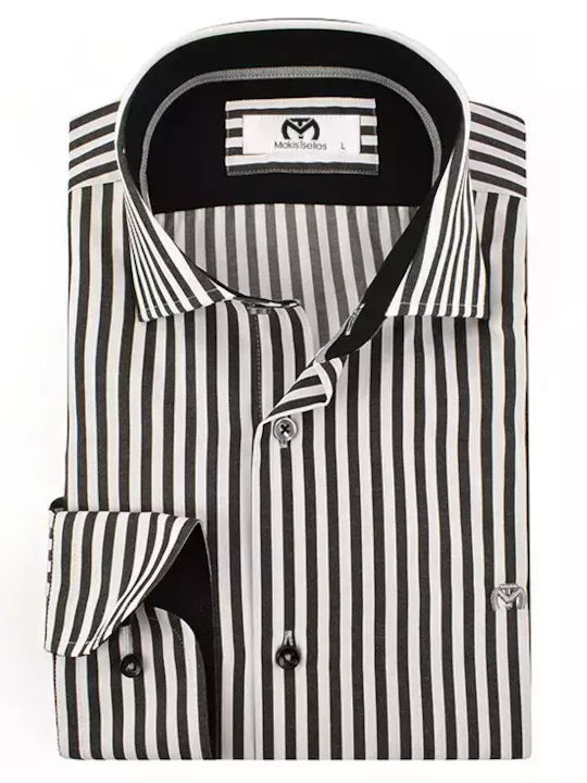 Long-sleeved Shirt Black, White