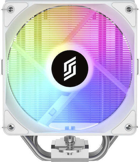 Silentware Bora CPU Cooling Fan with RGB for AM4/AM5/1200/115x/1700 Socket White