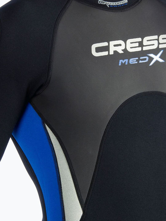 CressiSub Med X Einzelstück Tauchen Schwarz 2.5mm