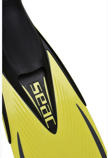 Seac Seac Flipper Schwimmen Lang Gelbe