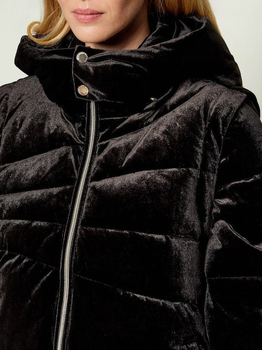 Women's Lifestyle Jacket for Winter Black