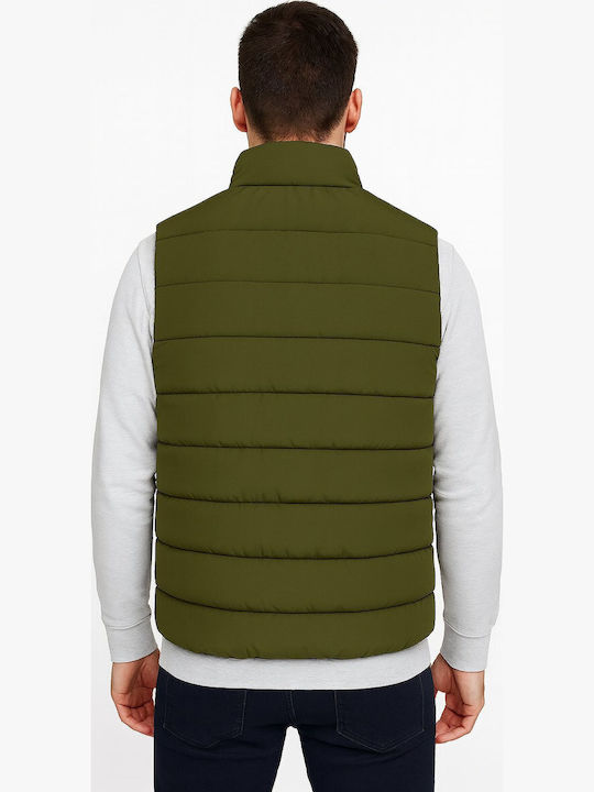 Vestă Puffer Kaki