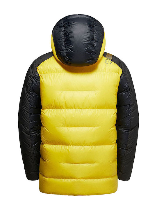 Olympus Tech Winter Jacke Parka Winddicht Schwarz