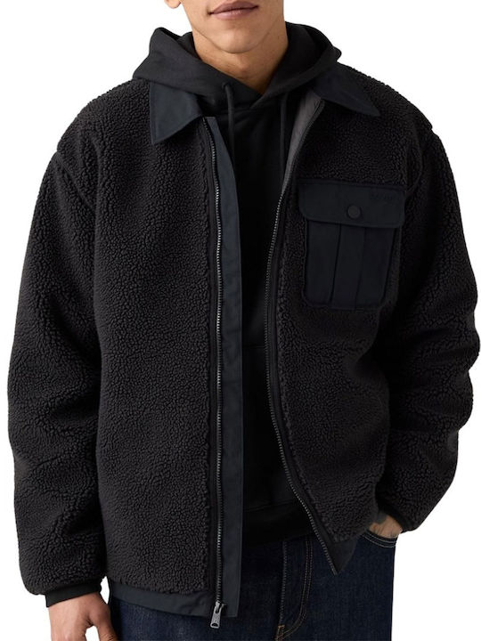 Sherpa Jacke Dark Phantom