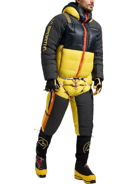 Olympus Tech Winter Jacke Parka Winddicht Schwarz