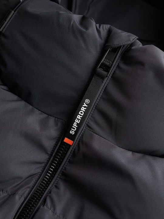Winter Jacket Puffer Ebony