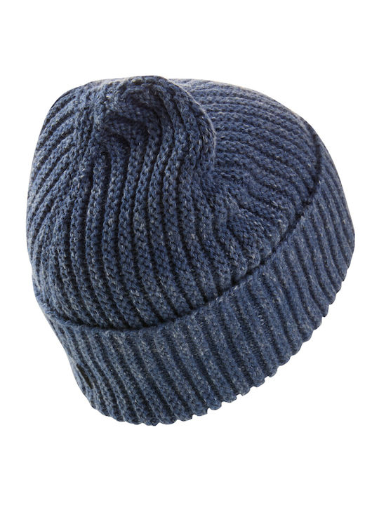Beanie Ανδρικός Σκούφος Πλεκτός σε Μπλε χρώμα