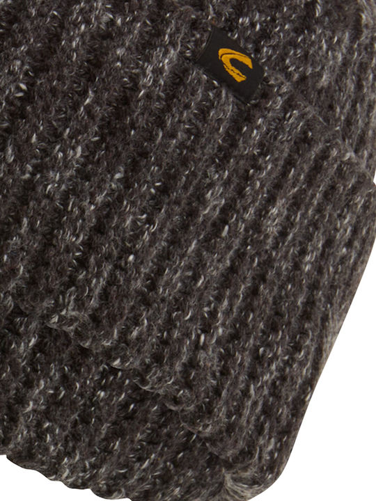 Beanie Ανδρικός Σκούφος Πλεκτός σε Γκρι χρώμα