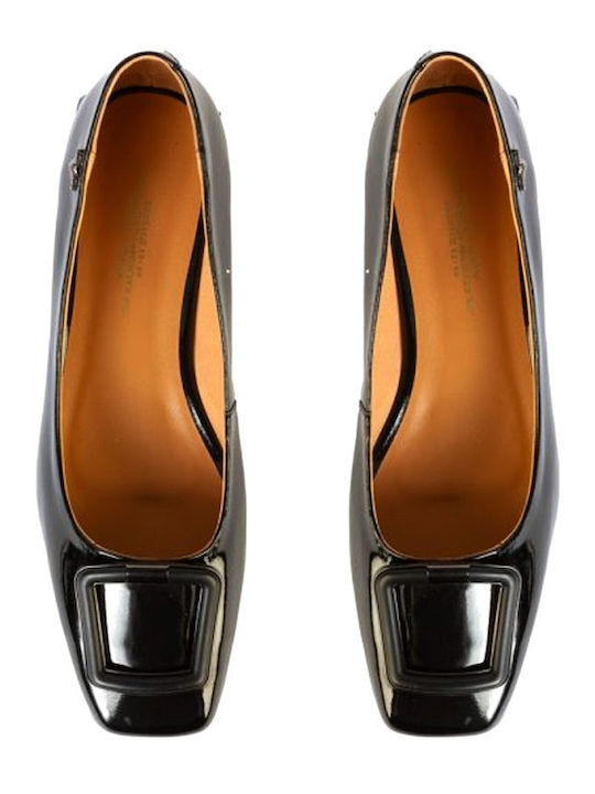 Patent Leather Ballerinas Black