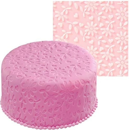 Silicone Mat Flower Pattern 51cm Wilton