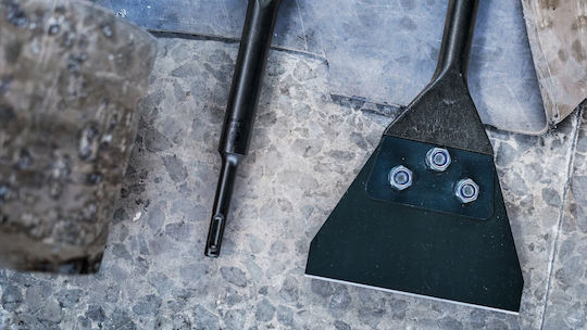Bosch Σετ Αντικαταστασης Ξυστρας Πατωματος Pro SDS Plus 130