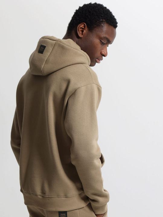 Суитшърт с Качулка Beige