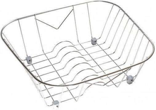 Sanitec Νο2 Στραγγιστήρι Γούρνας Inox Ασημί 33x32cm