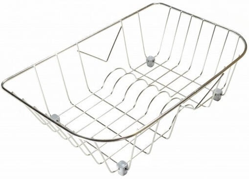 Sanitec Νο2 Στραγγιστήρι Γούρνας Inox Ασημί 33x32cm