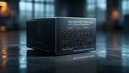 Modecom Volcano Hex 750W Negru Sursă de Alimentare Calculator Complet modular Cybenetics Gold