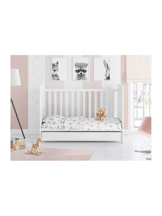 Dimcol Bebe Baby Cotton Pillowcase White 35x45cm
