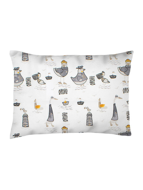 Dimcol Baby Cotton Pillowcase Multicolour 45x35cm