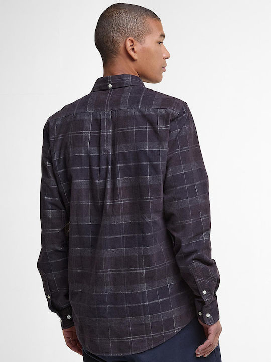Blair Long-sleeved Cotton Shirt Brown