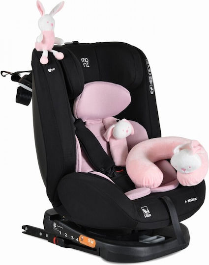 Moni I-maxx Καθισματάκι Αυτοκινήτου i-Size με Isofix Baby Pink