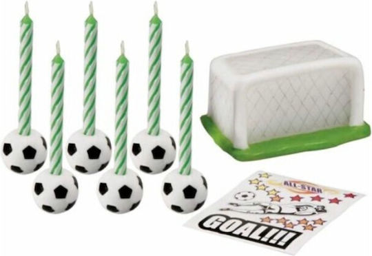 Set Lumanări De Ziua De Naștere Fotbal Wilton
