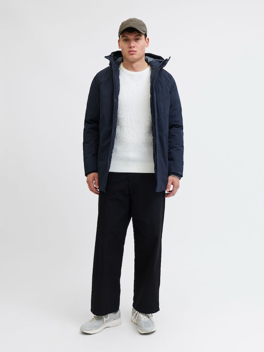 Winter Jacke Parka Blue Navy