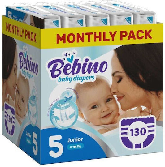 Bebino Памперси с лента № 5 за 11-25kg 26бр