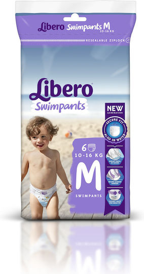 Libero Πάνες Μαγιό Swimpants για 10-16kg 6τμχ