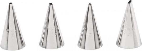 Wilton Set Cornet Patiserie Metalic 4buc 418-4566