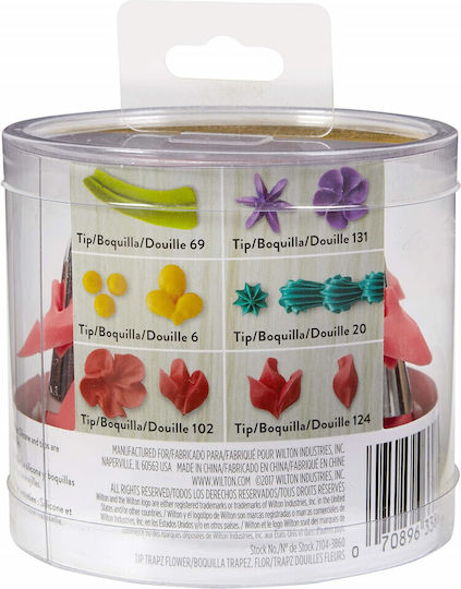Wilton Wilton Spritzbeutel Silikon Set