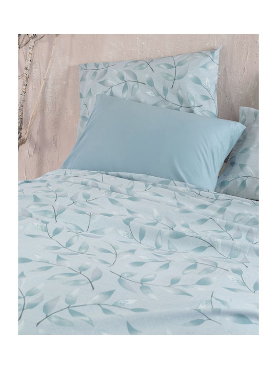 Rythmos Duvet Set Single 160x240cm Demetra Mint 2pcs 380 GSMGsm