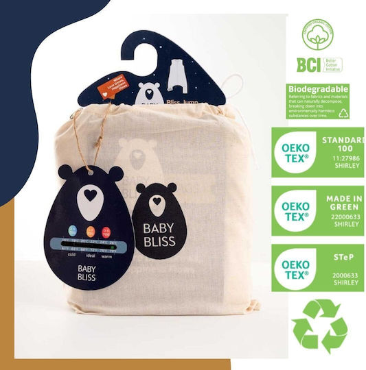 Baby Bliss Χειμερινός Υπνόσακος με Πόδια 2.5 tog Penguin Blue