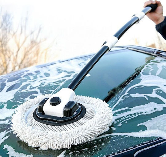 Telescopic Car Wash Mop Black Oem