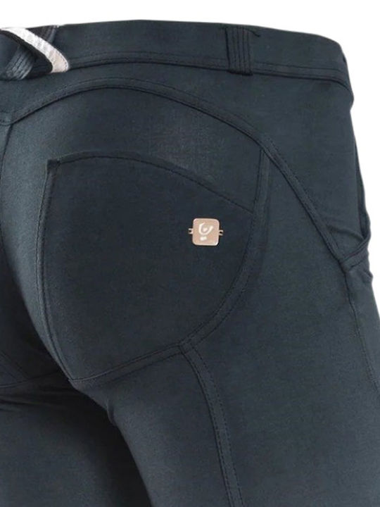 Dama Tesatura Pantaloni Push-up Negru