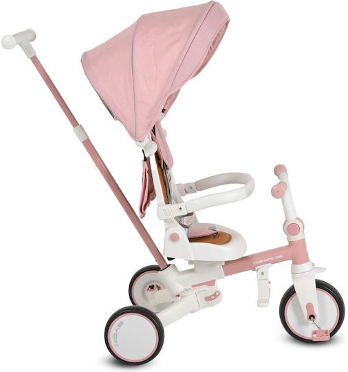 Byox Compacto Μετατρεπόμενο με Χειρολαβή Γονέα 4 σε 1 για 1-3 Ετών Pink