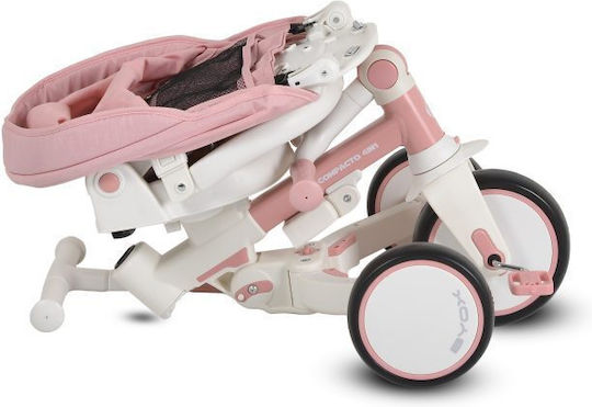 Byox Compacto Μετατρεπόμενο με Χειρολαβή Γονέα 4 σε 1 για 1-3 Ετών Pink
