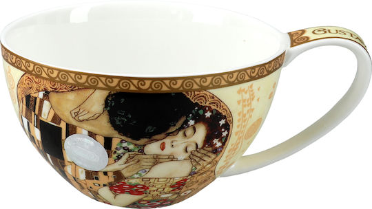 Carmani Gustav Klimt Cană Ceai Din porțelan Auriu 360ml