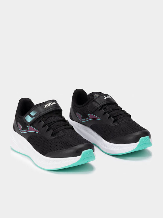 Rodio Jr Αθλητικά Παιδικά Παπούτσια Running με Κορδόνια Black-Pink