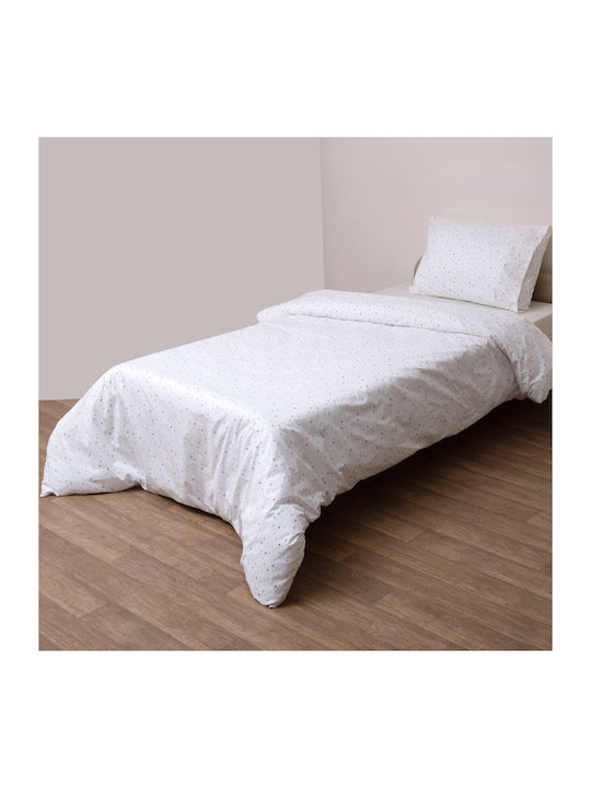 Viopros Rea Baby Quilt Cotton White 120x160cm
