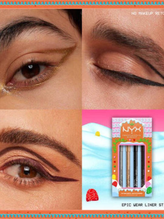 NYX Professional Makeup Gingerbaddie Land Epic Wear Make-up-Set 4Stück