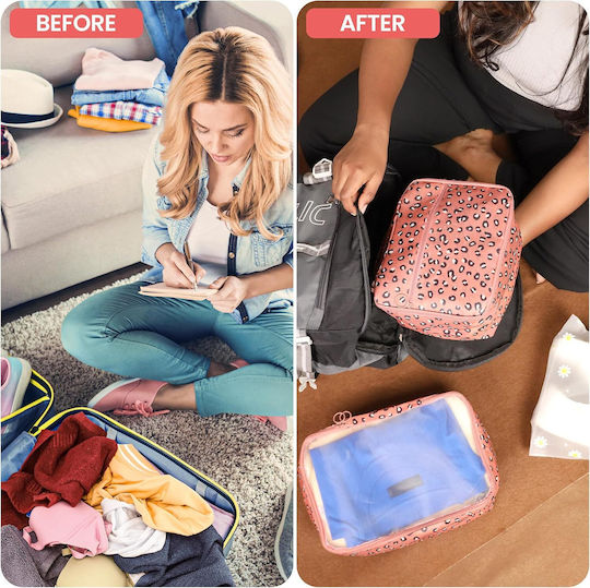 Belle Vous Accesorii Pentru Bagaje Roz