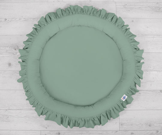 Socket Frill Sage Kids Throw Pillow
