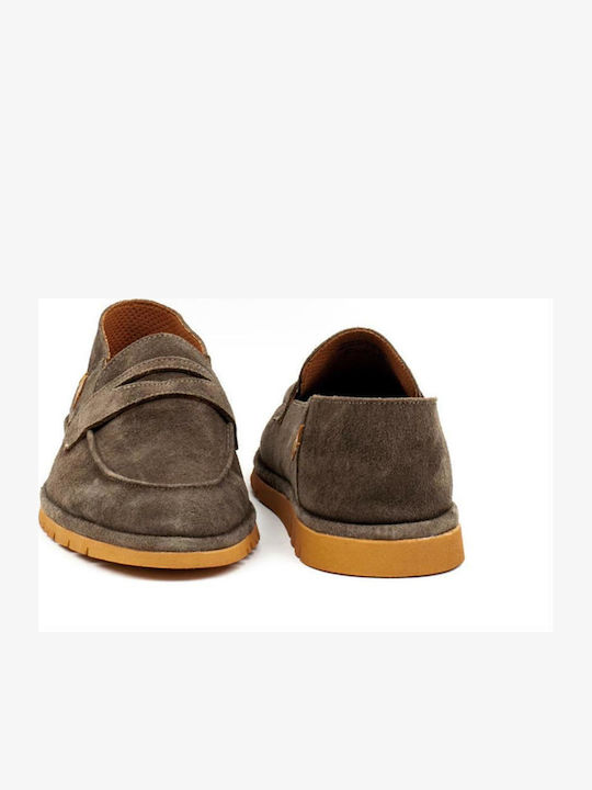 Men's Leather Loafers Brown