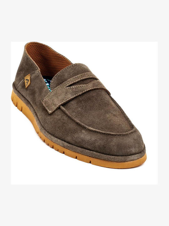 Men's Leather Loafers Brown