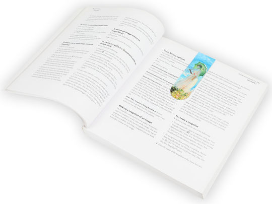 Magnetic Bookmark C Monet Woman A Parasol Carmani