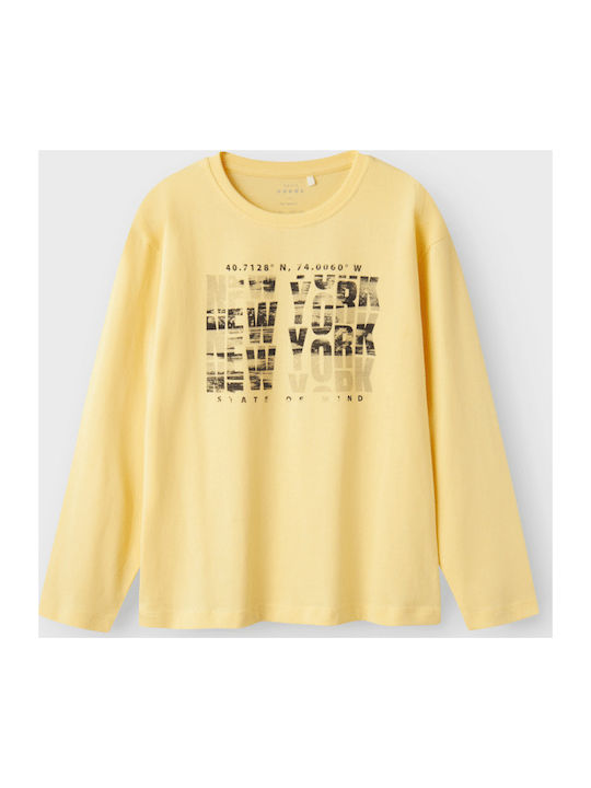 Kids' Shirt Long Sleeve Yellow