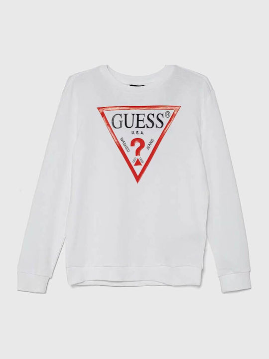 Kids Long-Sleeved White Blouse