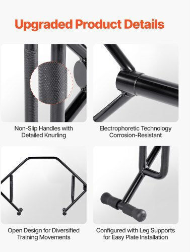 Vevor Trap Bar Olympic Type Φ50mm 143cm Length without Collar
